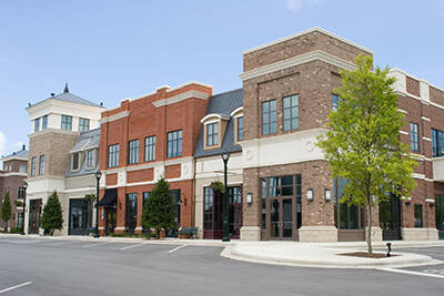 Commercial mixed use Plaza