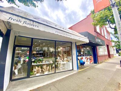 Profitable and Well Established Floral Boutique in Vancouver West (1820 W 4th Avenue)