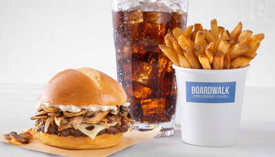 Boardwalk Burgers Fries Shakes Fast Casual Restaurant Franchise Opportunity