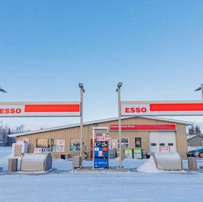 Esso Gas Station With C-Store & Carwash For Sale, Osler SK