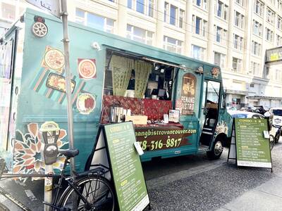 FOOD TRUCK BUSINESS FOR SALE(600 Block Seymour St)