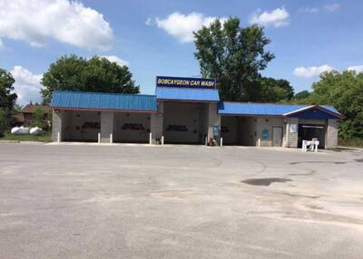 Brand Gas Station with Car Wash & Coin Laundry