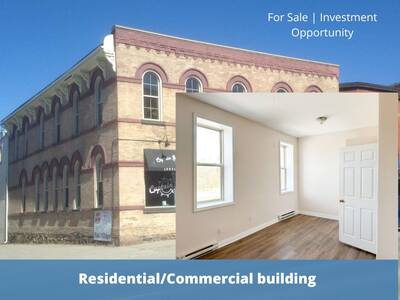 Two commercial tenants five residential tenants property for sale