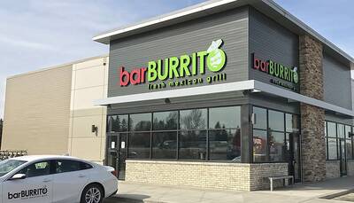 New Store BarBurrito Fresh Mexican Grill Restaurant in Richmond, Ontario.