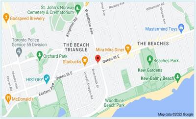 Gateway Market Convenience Store For Sale - 1821 Queen St E., Unit #5, Toronto, ON - The Beach