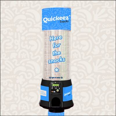 Quickeez Snacks Vending Business Opportunity in London, ON