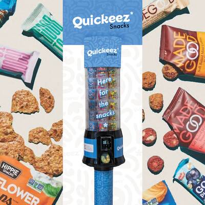 Quickeez Snacks Vending Business Opportunity in London, ON