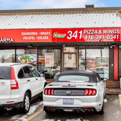 341 Pizza & Wings Franchise Opportunity In Brampton