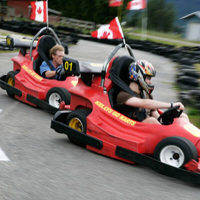 Kelly's Go Kart Business + Property For Sale in Sicamous, BC