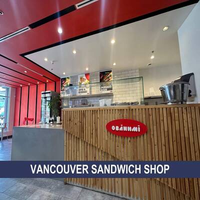 Vancouver West Broadway vietnamese sandwich Restaurant for Sale(102-1668 W broadway, Vancouver)
