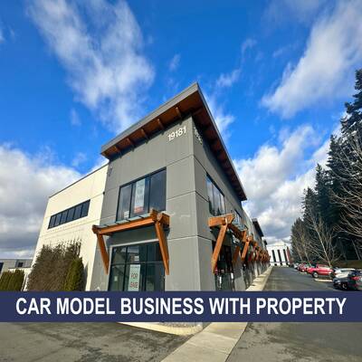 Commercial property with a lucrative car model business for sale(110 19181 34A Ave)