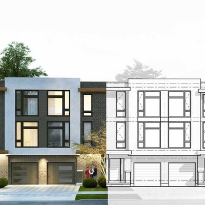 Move-In Ready Townhouses For Sale in North York, ON