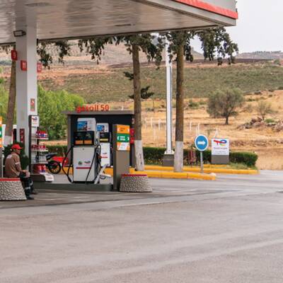 Branded Gas Station with McDonald