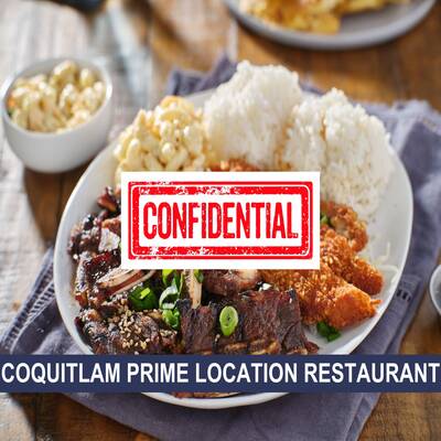 Prime location Coquitlam Restaurant for Sale (Confidential)