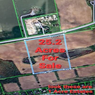 25 Acres Bloomington Rd York Region