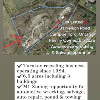 Recycling Business 6 Acre with home $2,488,000