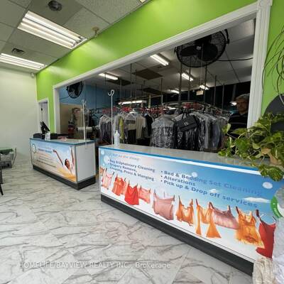 Premier Dry Cleaning Plant & Alteration for Sale in Richmond Hill