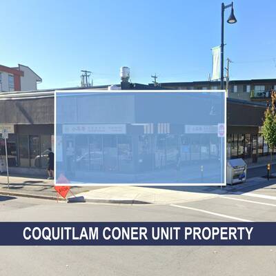 Port Coquitlam Restaurant Property for Sale（104 105-2228 MCALLISTER AVE ）